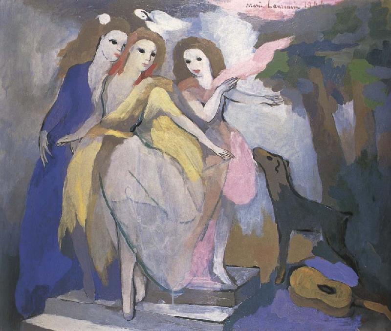 Marie Laurencin Three dancer